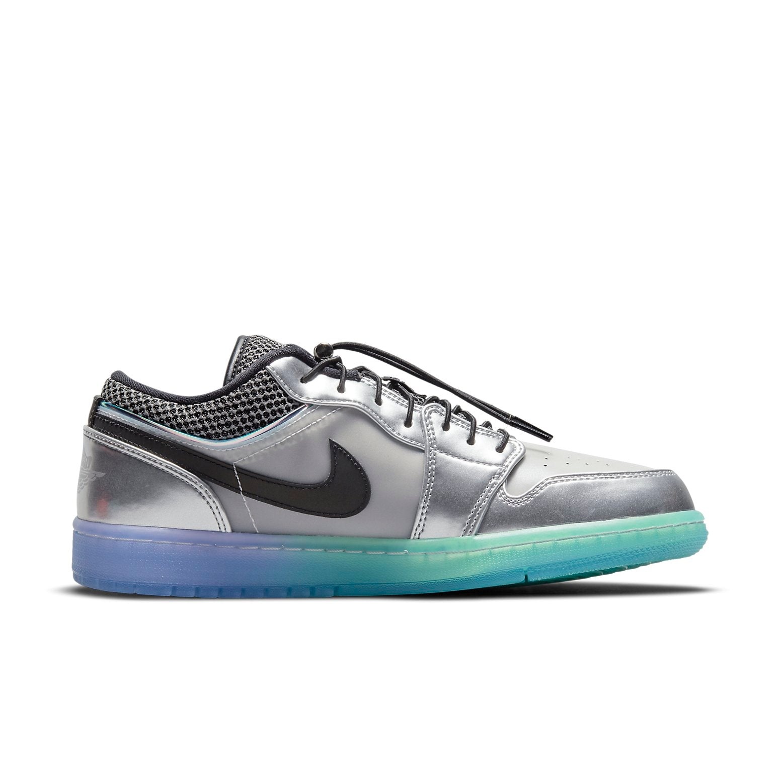 (WMNS) Air Jordan 1 Low SE 'Metallic Silver Gradient' DJ5199-109 - 2