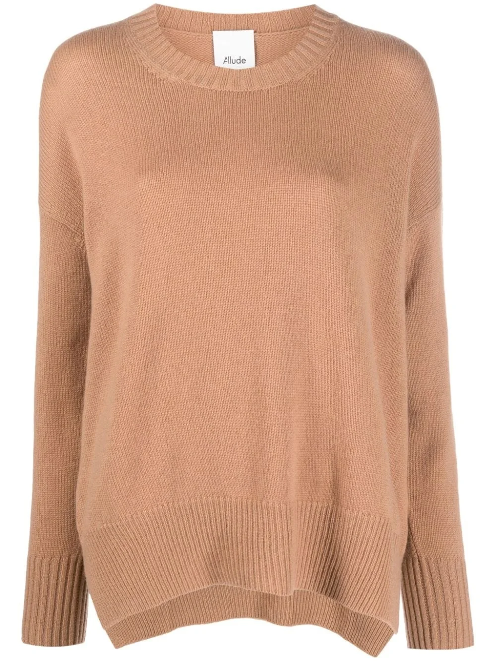 drop-shoulder cashmere jumper - 1