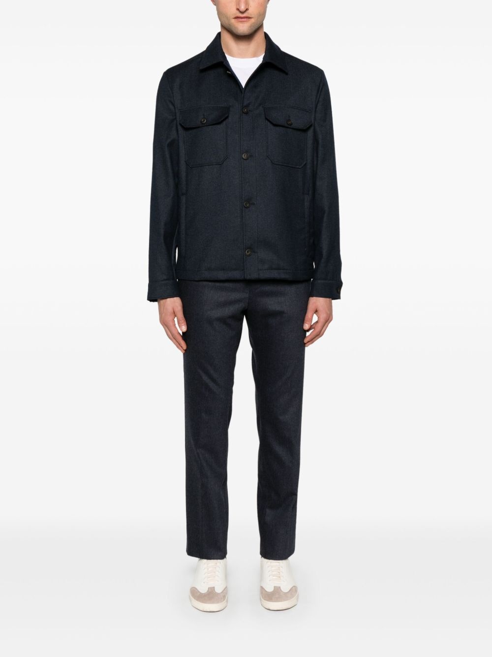 straight-leg trousers - 2