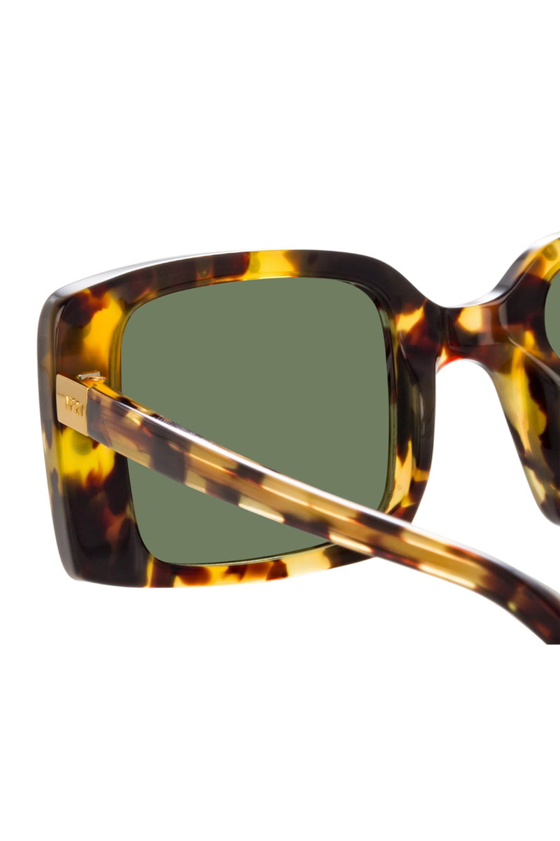 CRYSTAL-EMBELLISHED SQUARE SUNGLASSES 4