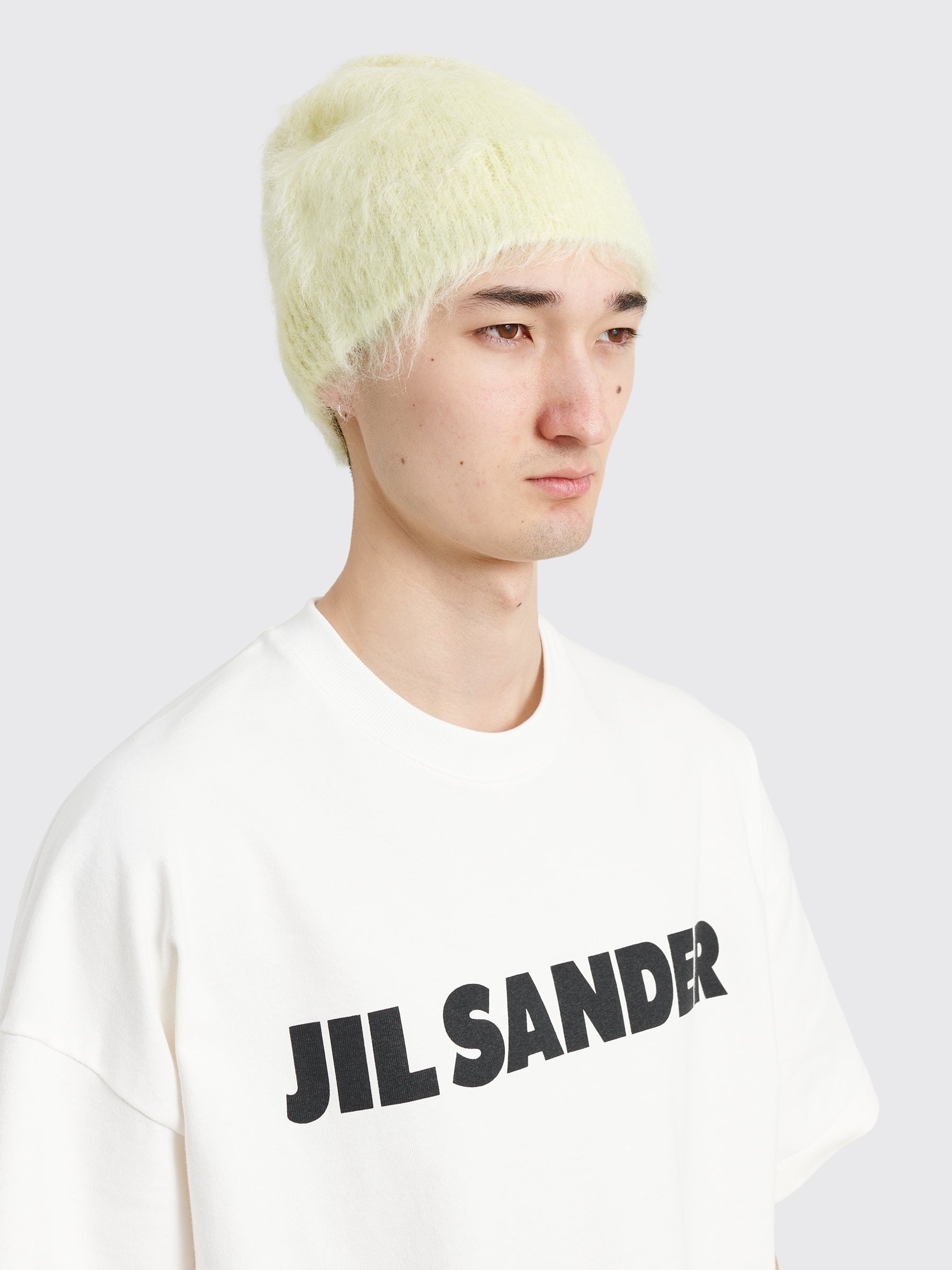 JIL SANDER+ GENERIC MOHAIR BEANIE LEMON - 3