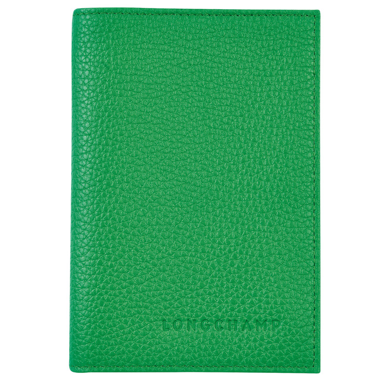 Le Foulonné Passport cover Lawn - Leather 1