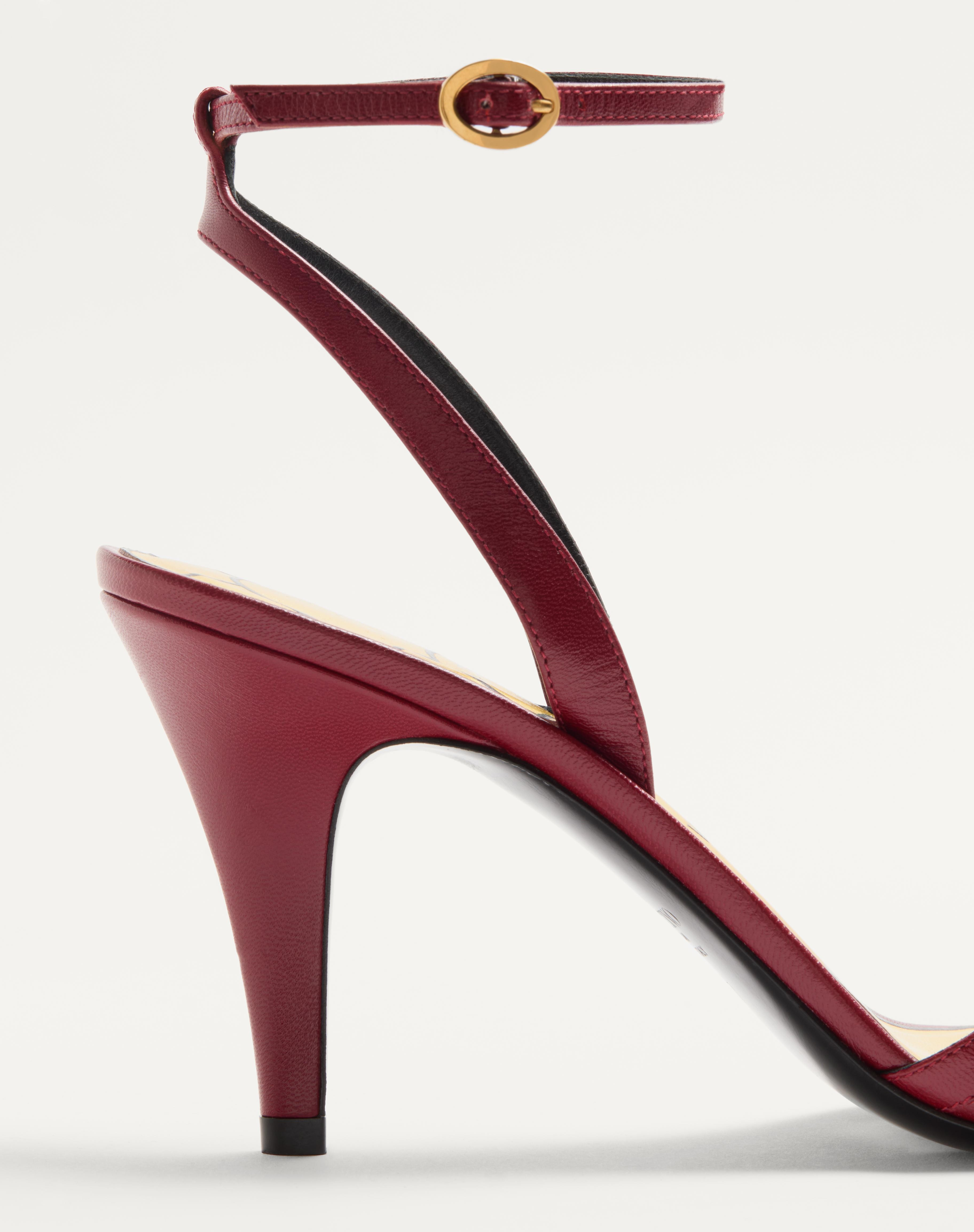 LADYCRUSH SANDAL IN KIDSKIN 85MM - 8