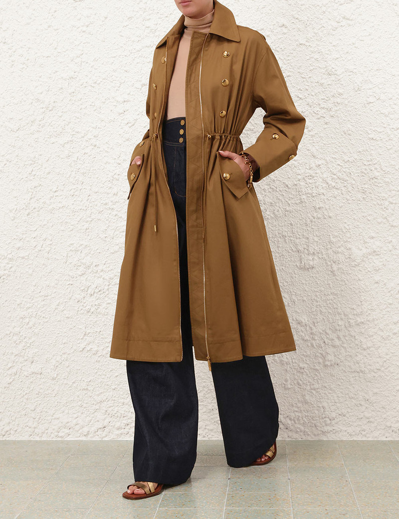 REBELLION DRAWSTRING TRENCH 7
