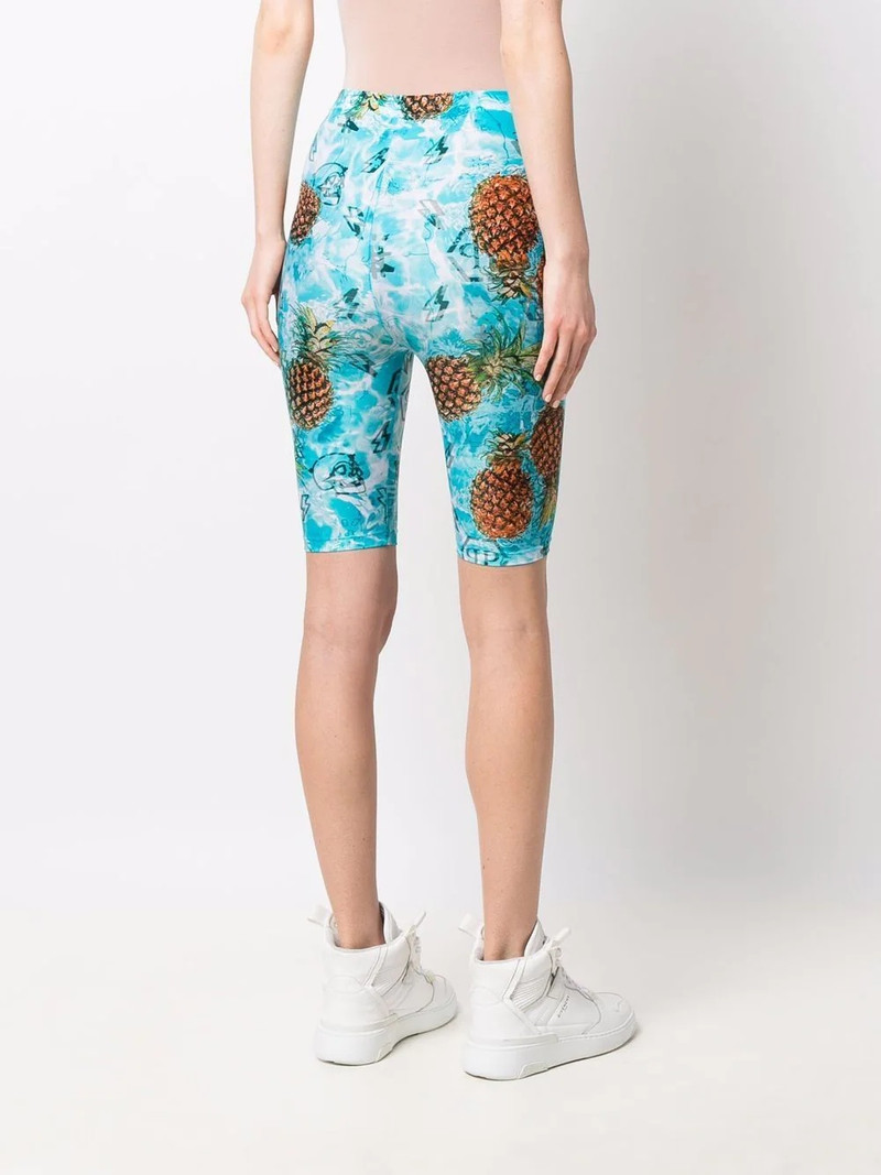 pineapple-print shorts 4