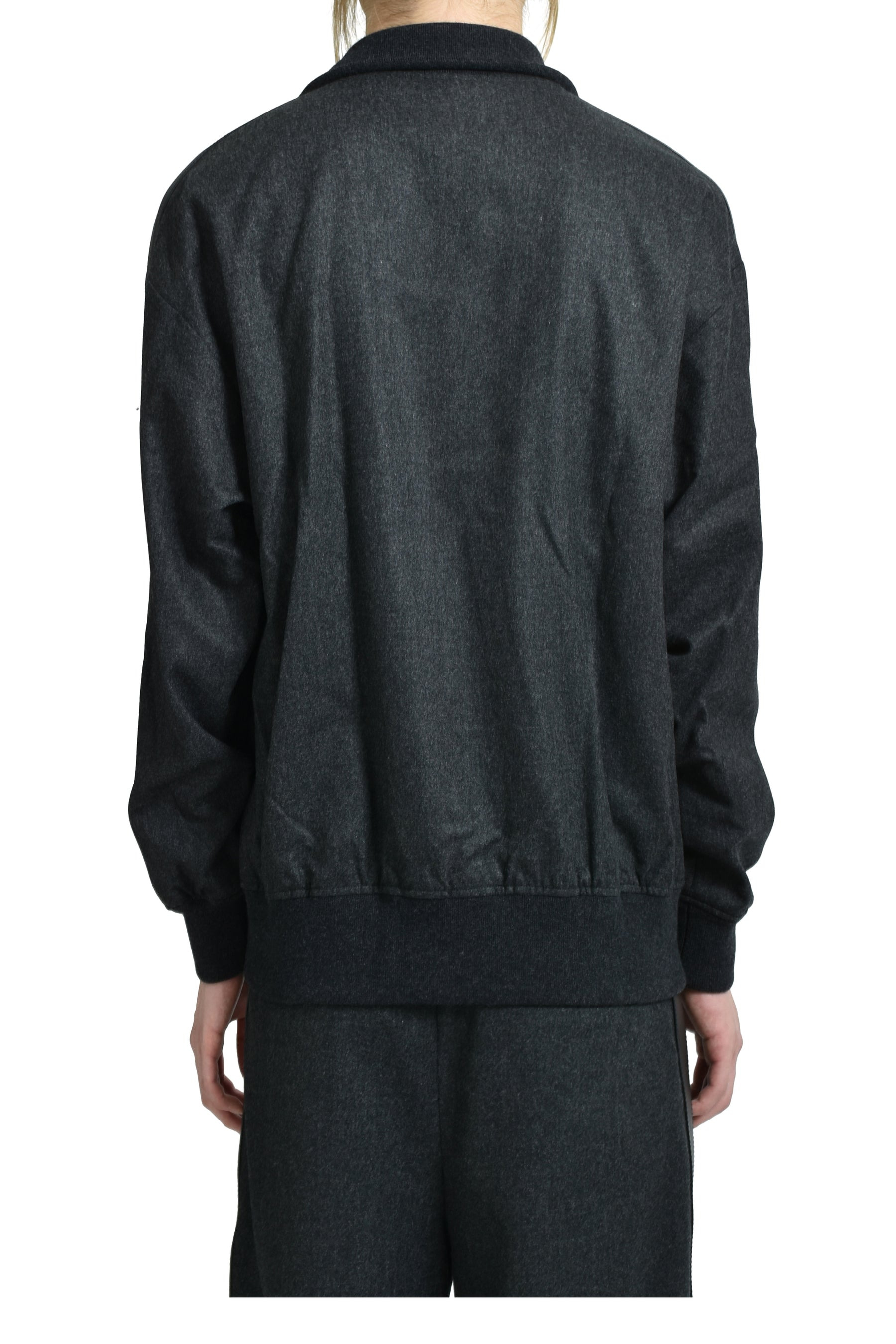 TRACKSUIT JACKET / CHA MELANGE - 2