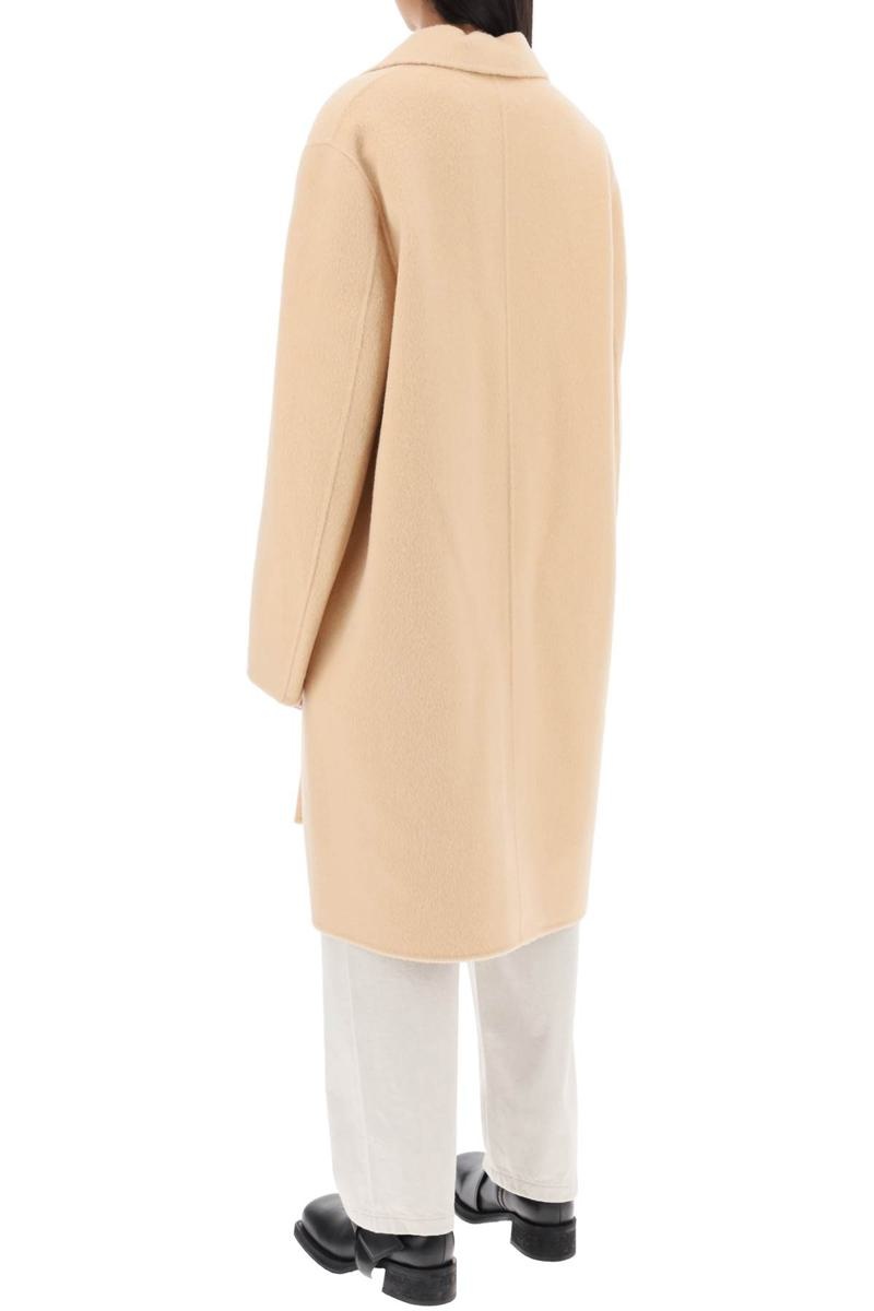 ACNE STUDIOS BRUSHED-WOOL COAT - 3