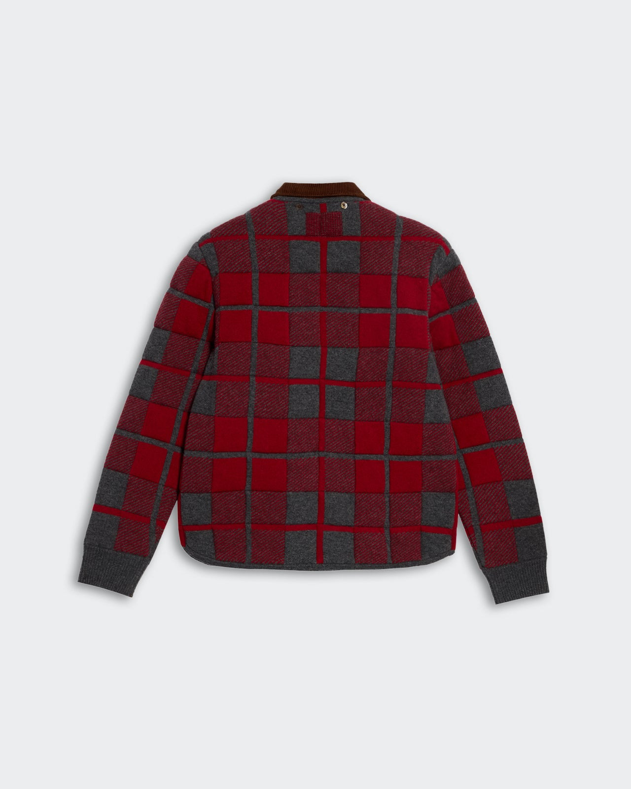 Quilted Plaid Liner Jacket - 4