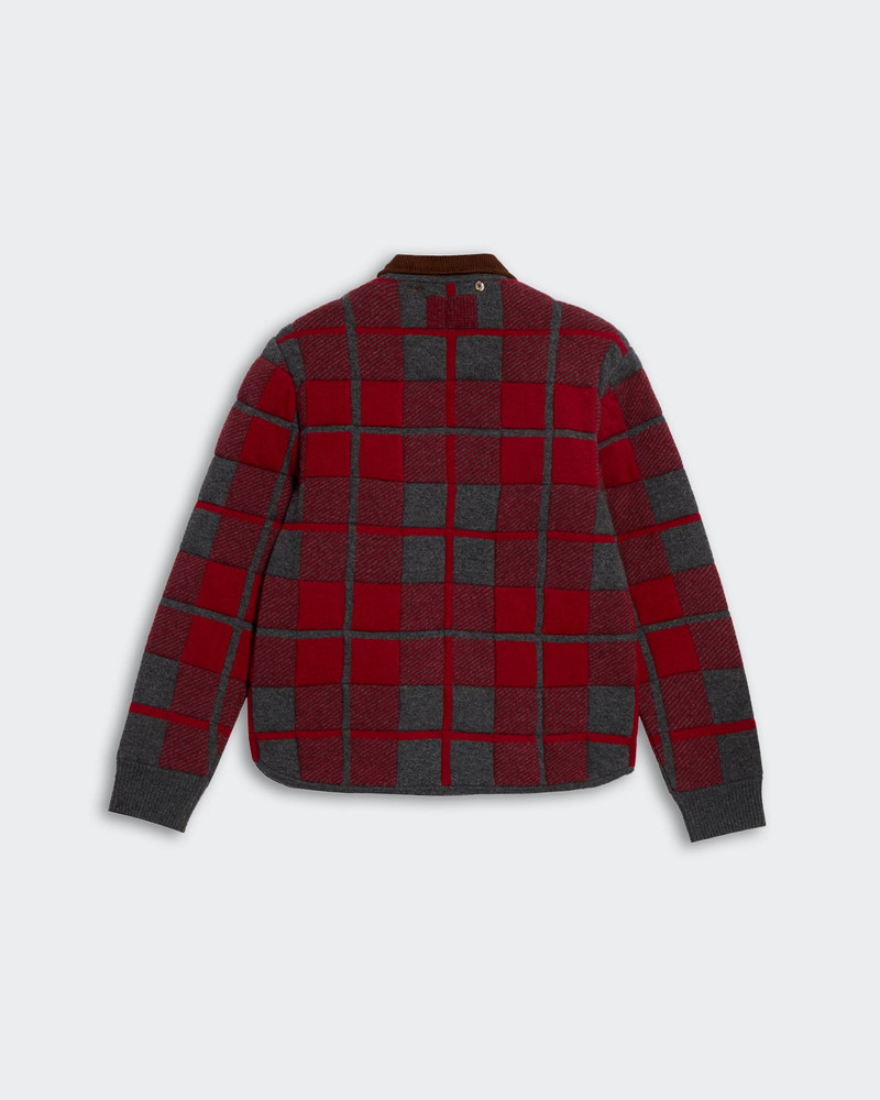 Quilted Plaid Liner Jacket 4