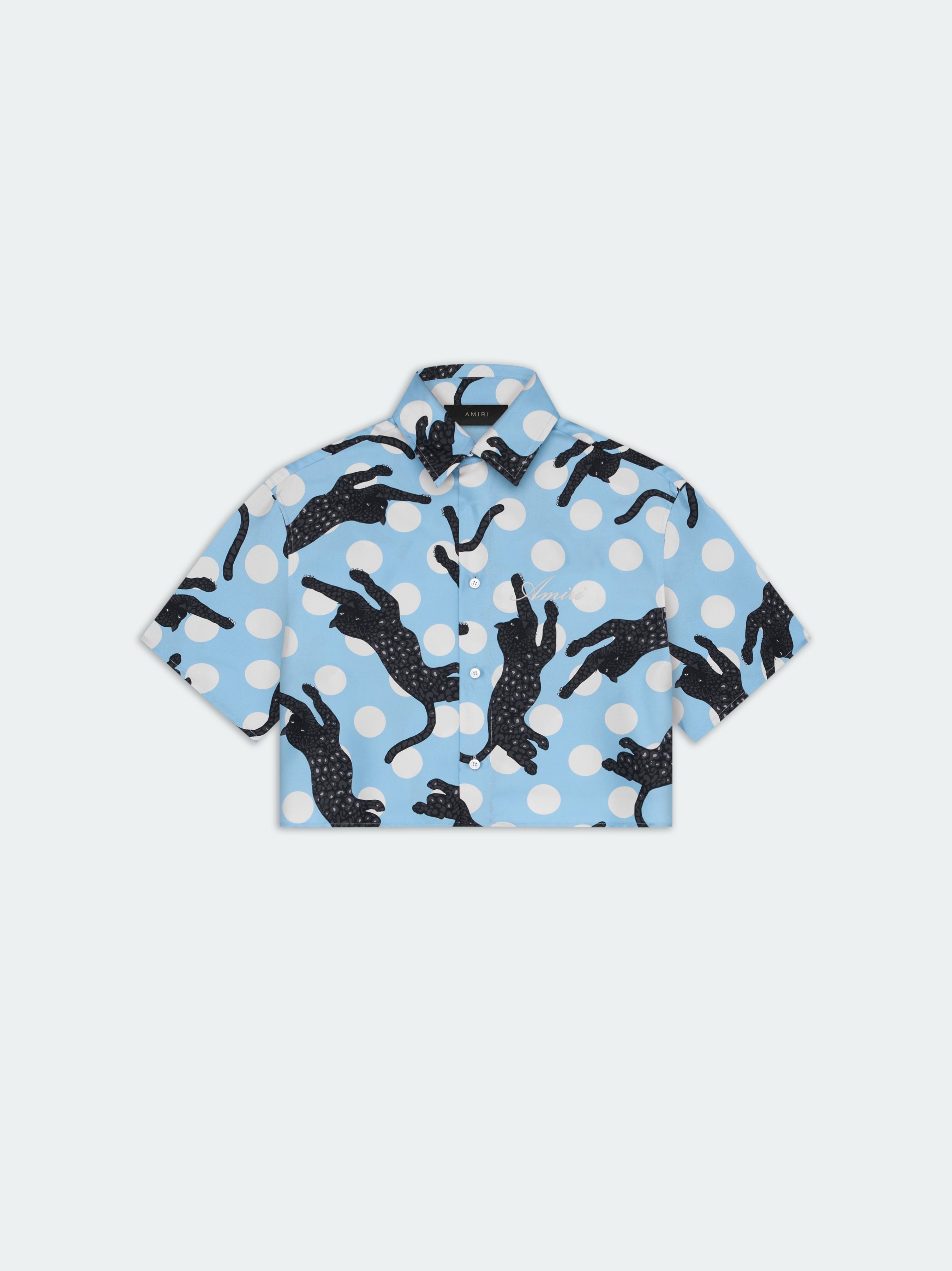 LEOPARD SILK SHIRT - 1