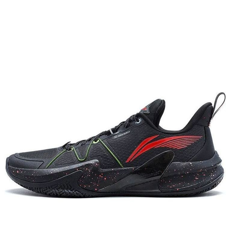 Li-Ning Light Speed 1.5 Low 'Black Red' ABAT101-4 - 1