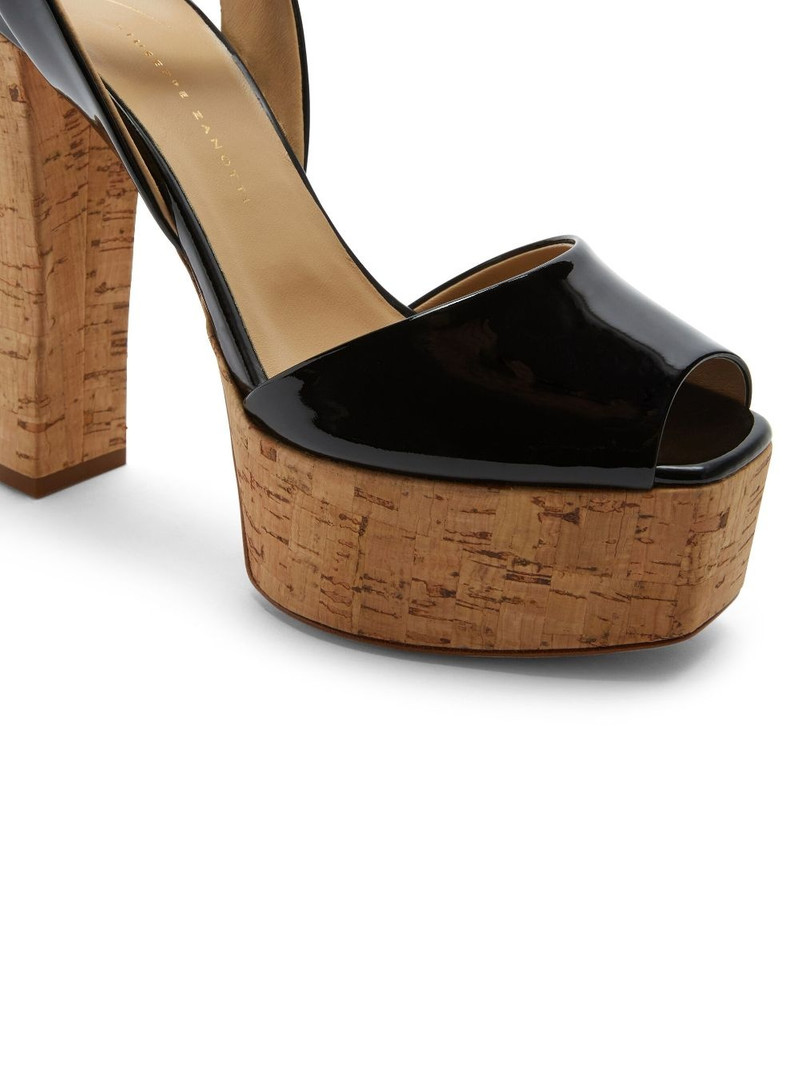 Betty 140mm leather sandals 4