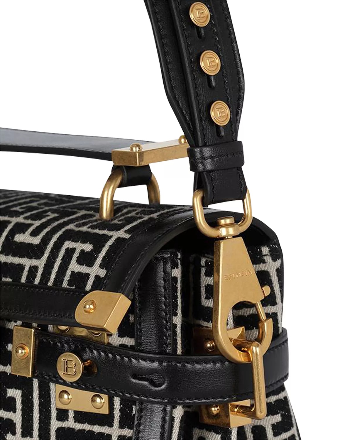 Women's B-Buzz 23 Bag in Jacquard and Leather - 3