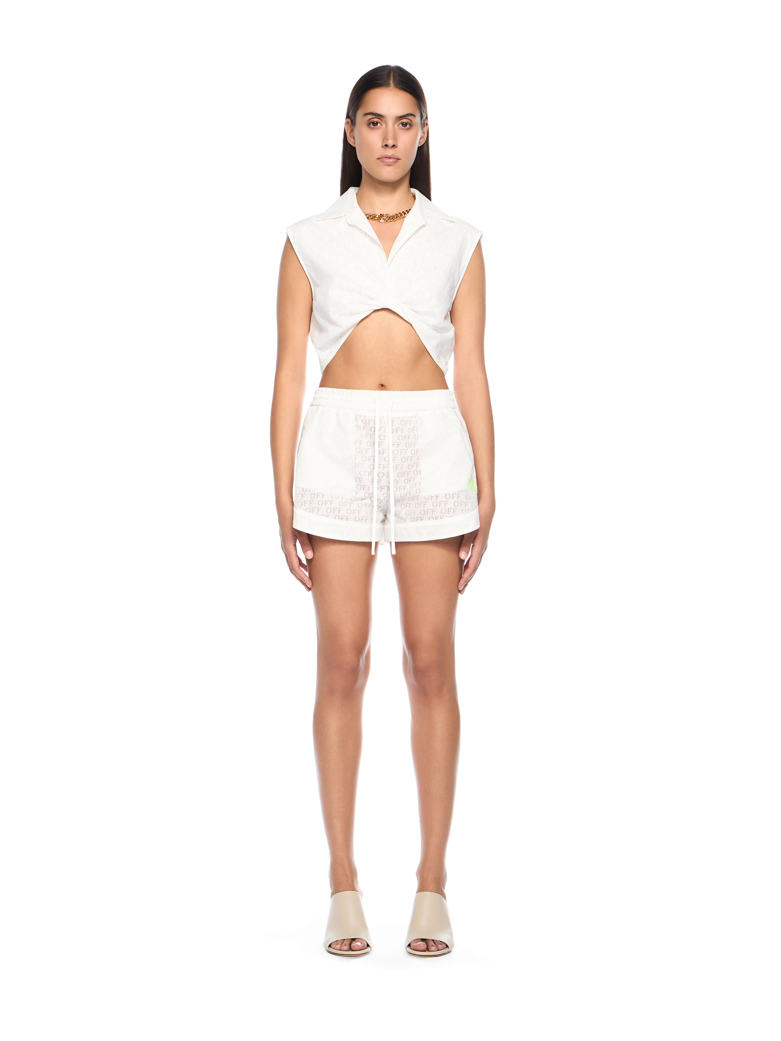 Off Stamp Sleeveless Shirt - 2