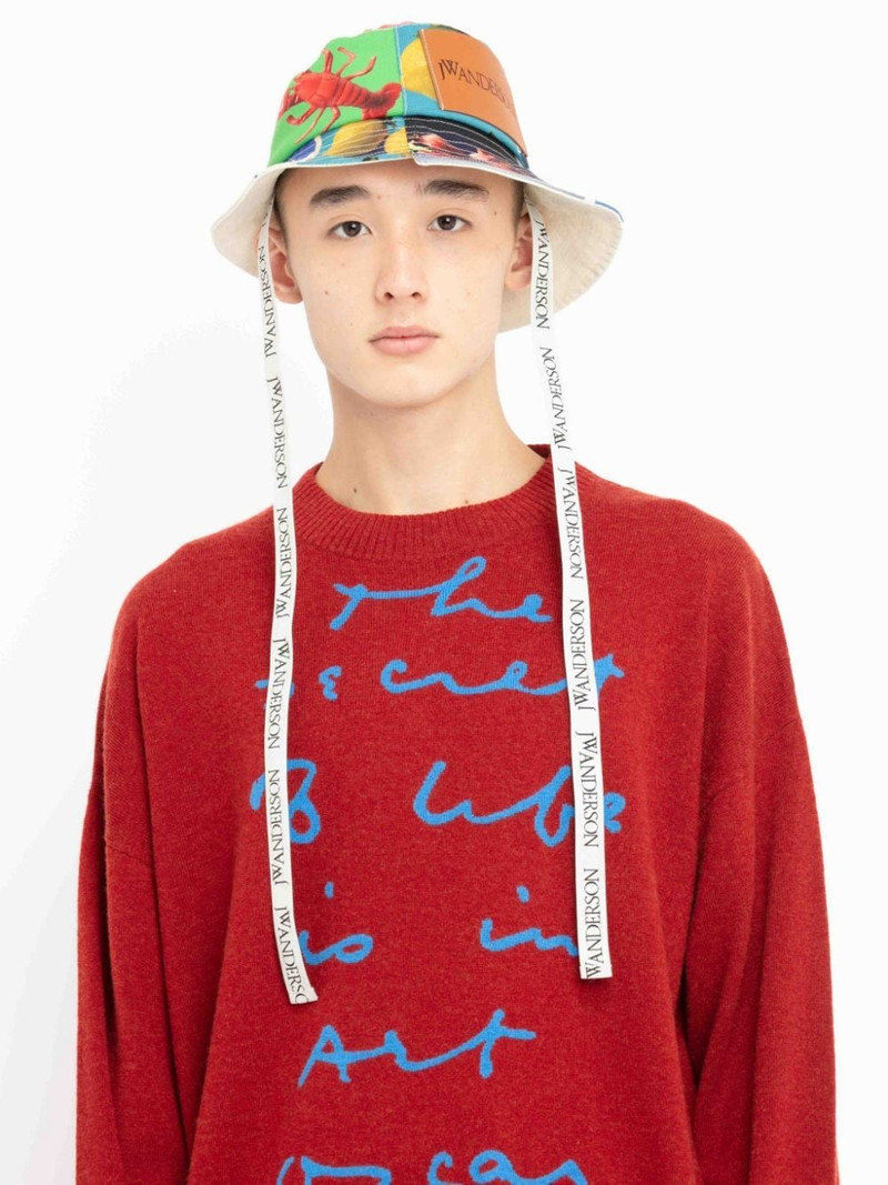 JW Anderson OSCAR WILDE CAPSULE: ASYMMETRIC BUCKET HAT outlook