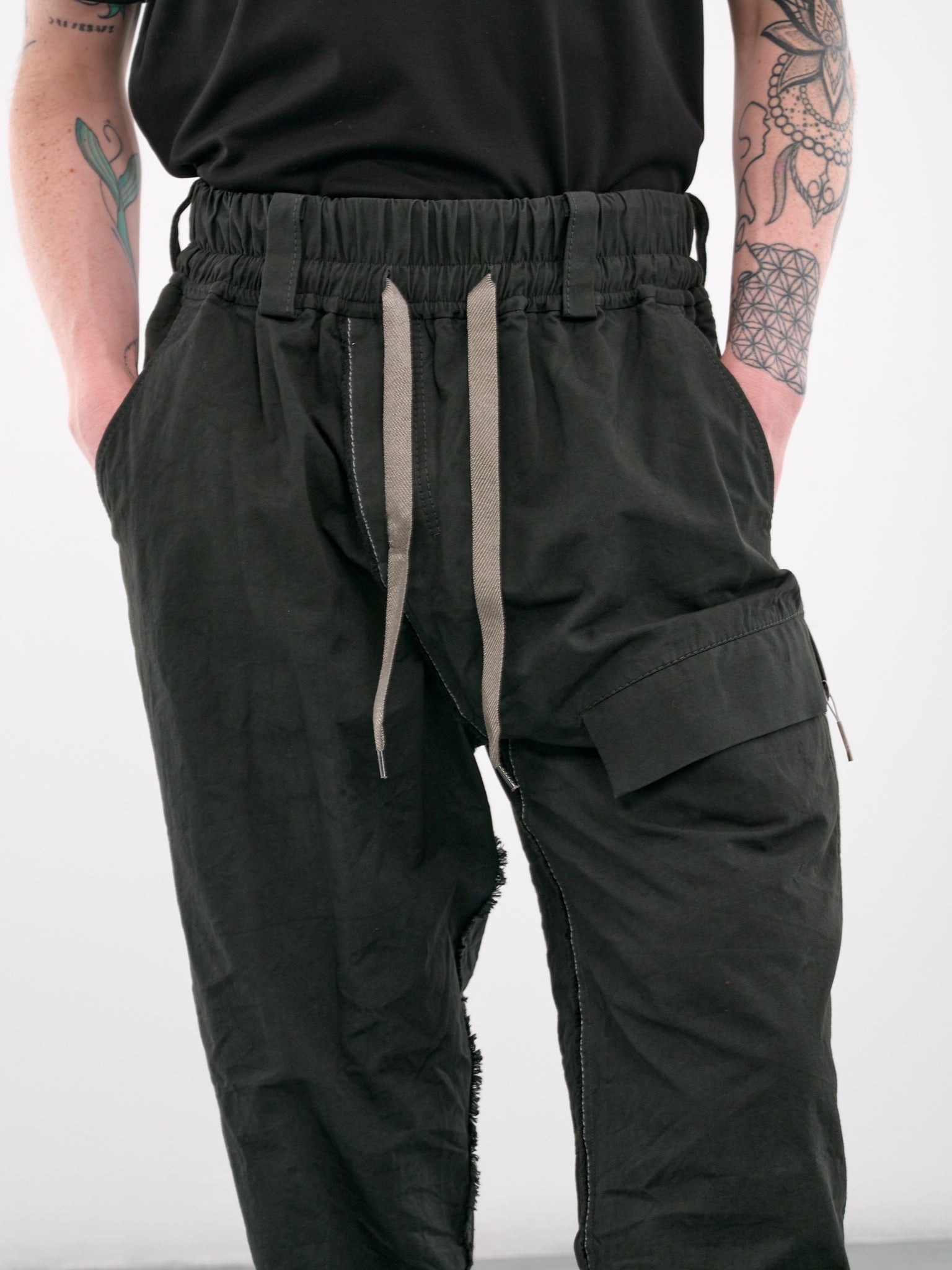 Elasticated Cargo Trousers - 5
