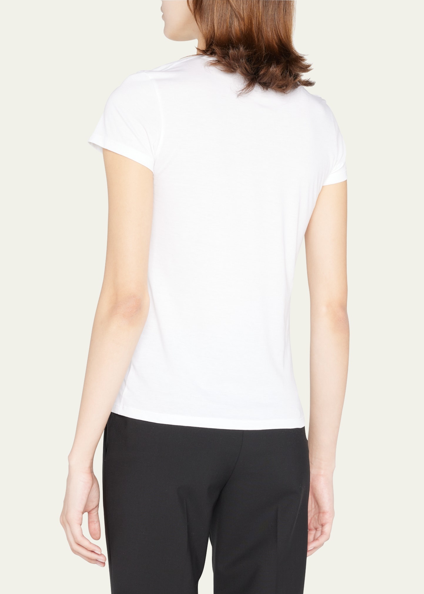Essential Crewneck Pima Cotton Tee - 3