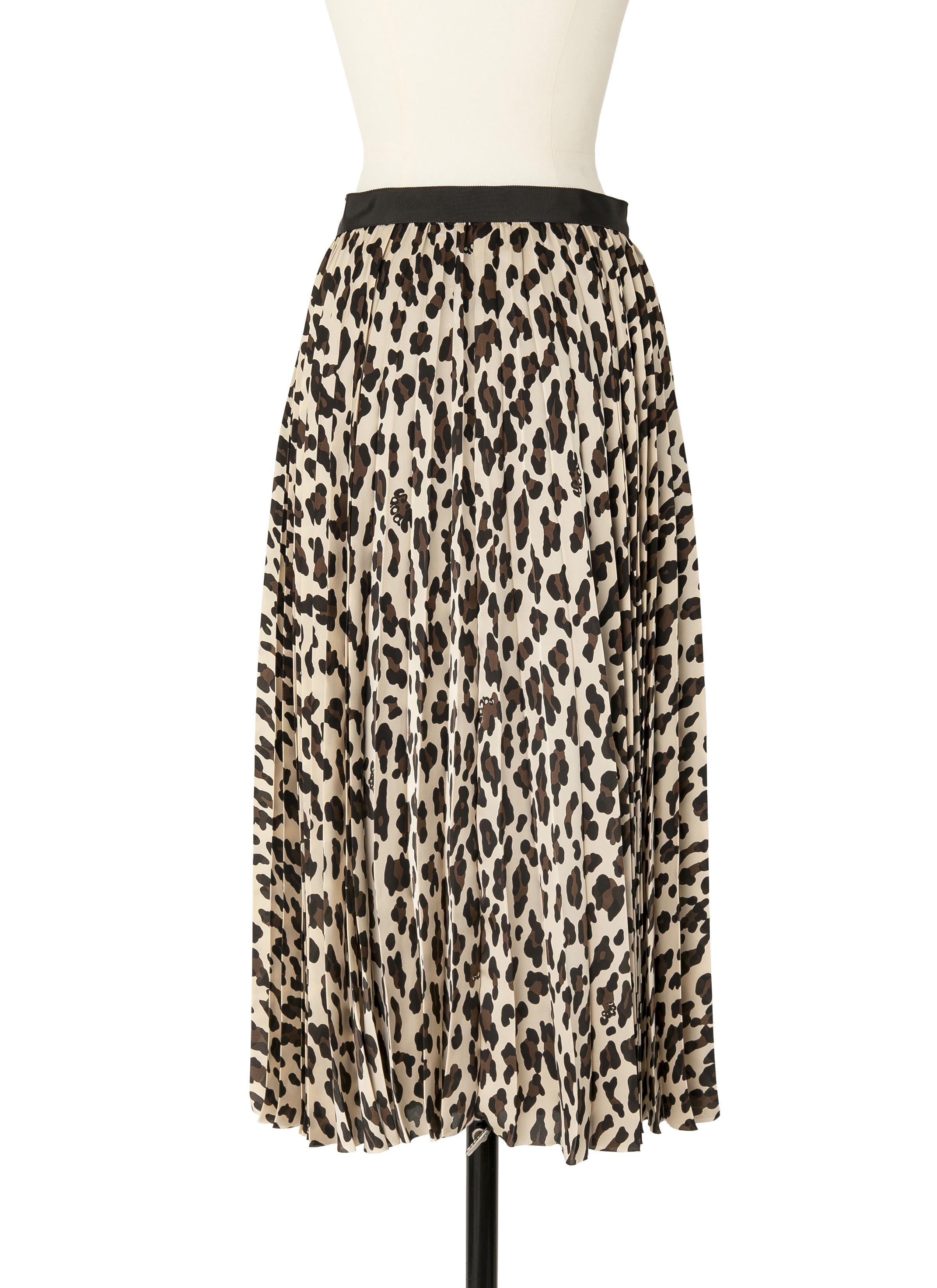 Leopard Print Skirt - 3