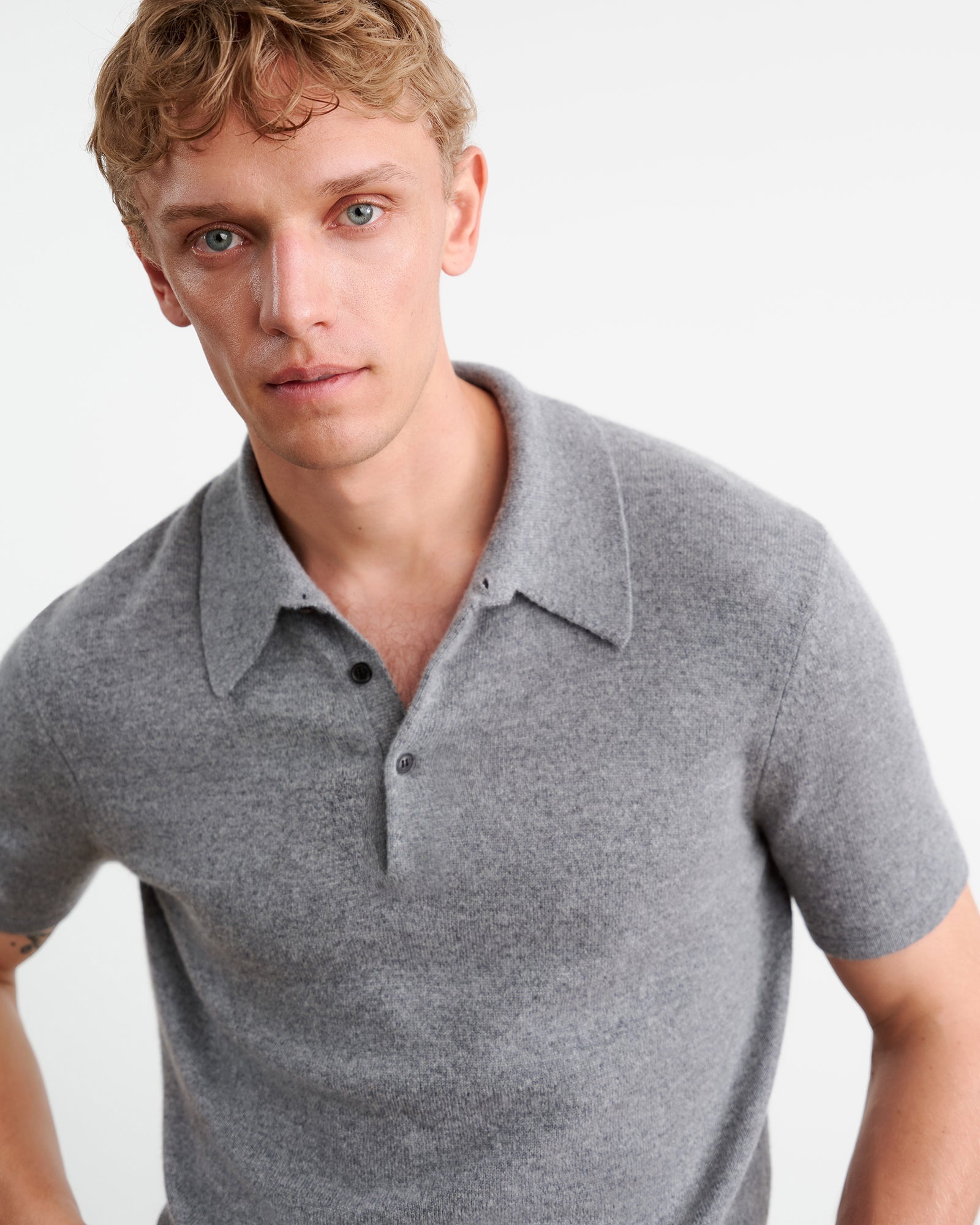 Myles Cashmere Polo - 3