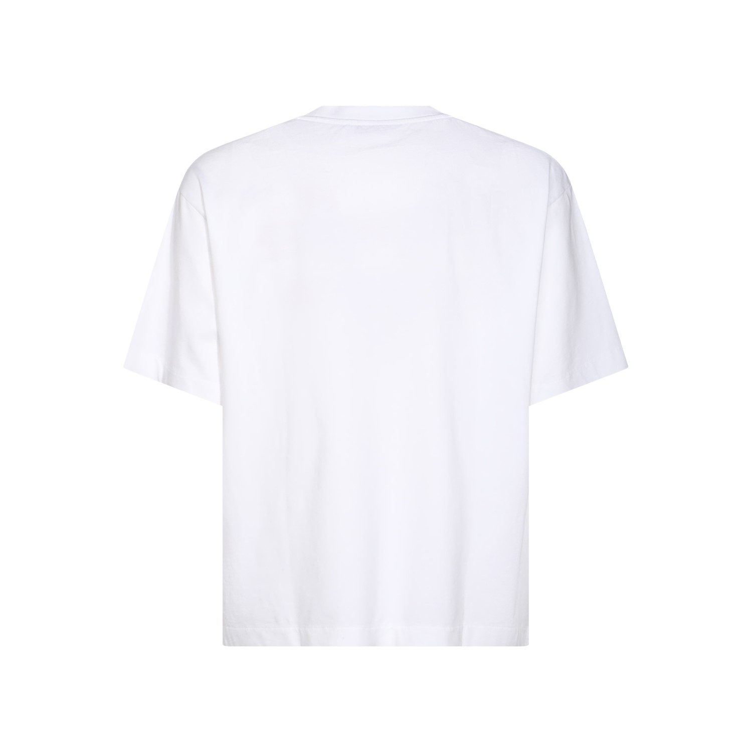 WHITE COTTON T-SHIRT - 2