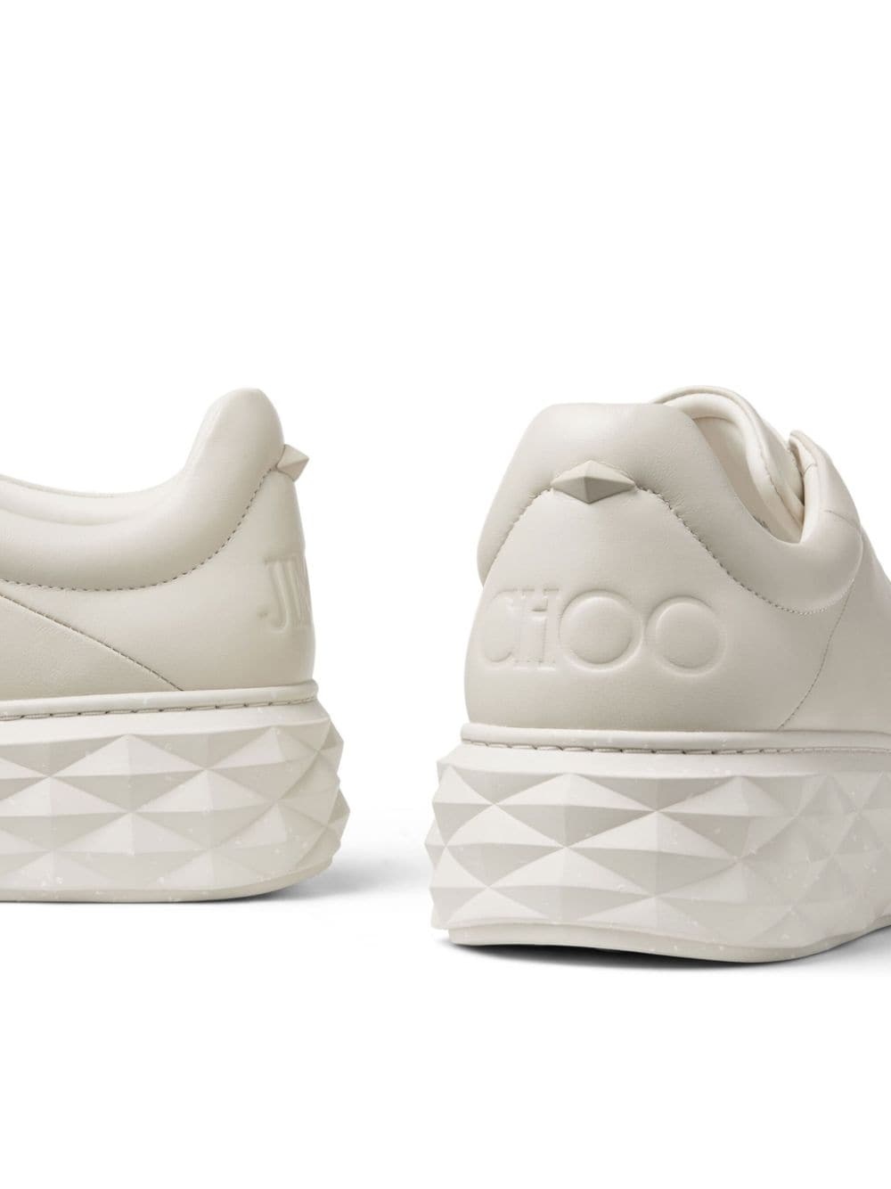 Diamond Maxi leather sneakers - 3