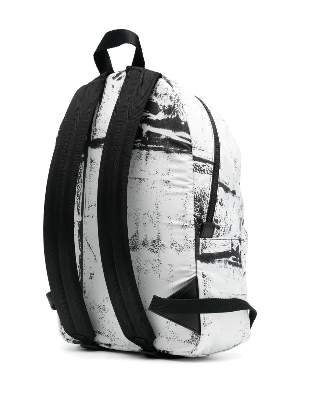 logo-print backpack - 3