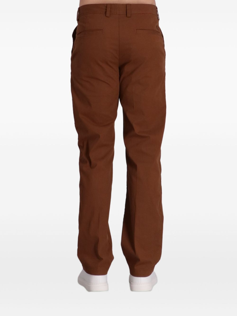 cotton-blend chinos - 3