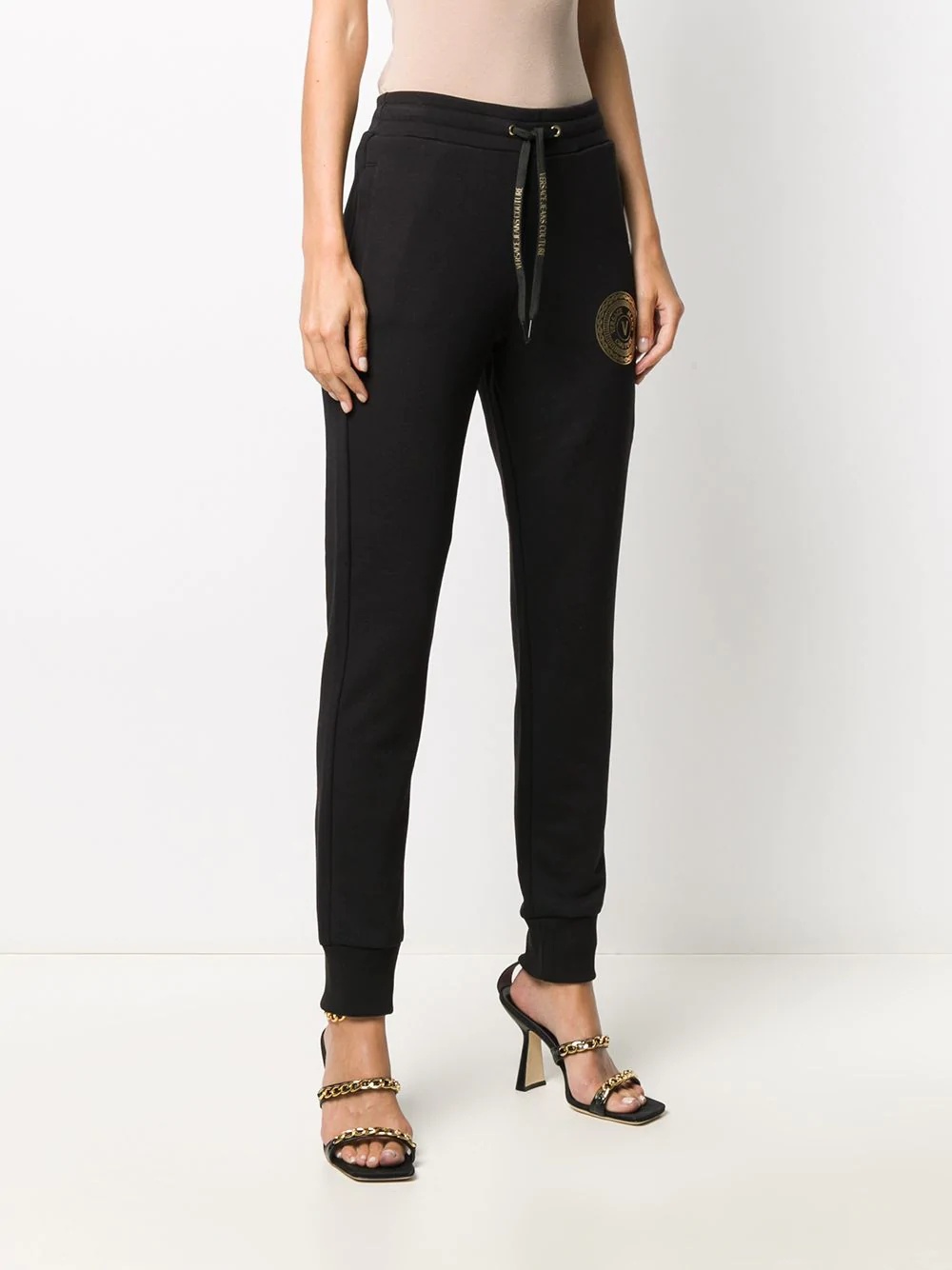 logo track trousers - 3