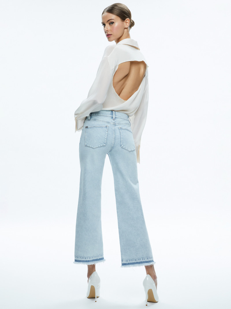 LORRINE KICK-FLARE ANKLE JEAN 4