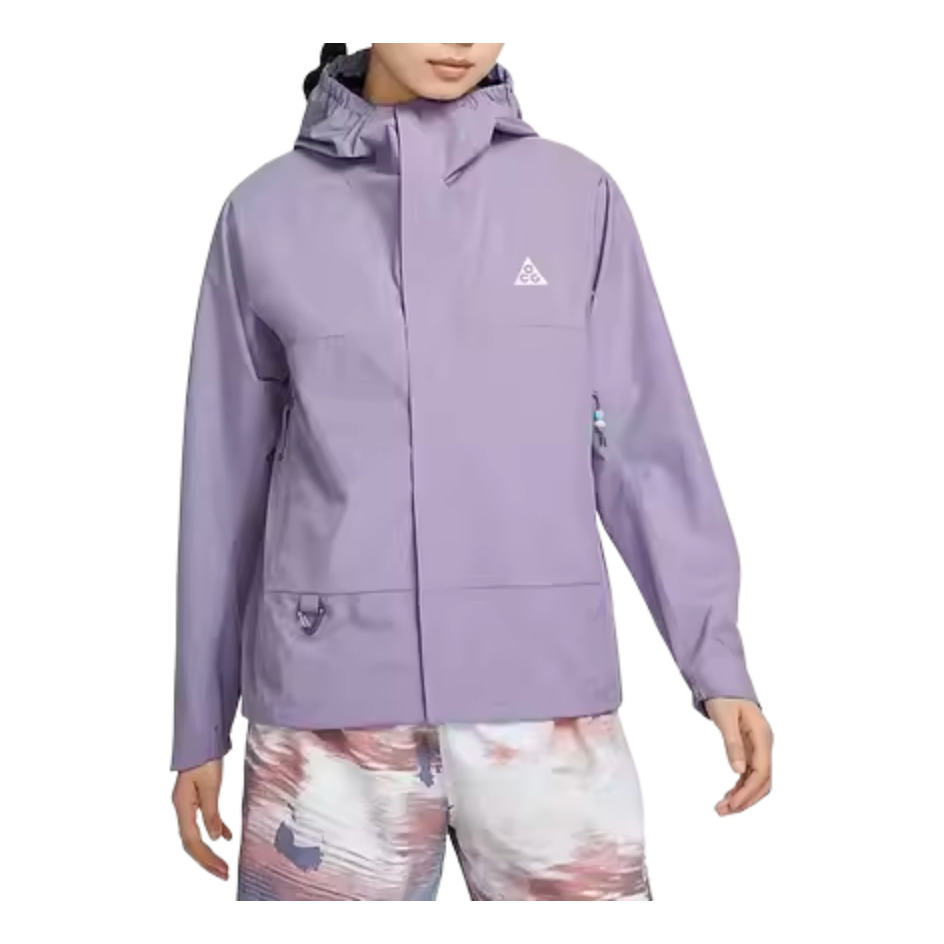 (WMNS) Nike ACG Cascade Rains Storm-FIT Windproof Water Repellent Lightweight Packable Jacket 'Purpl - 1