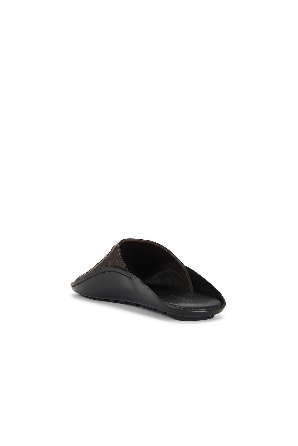 Nappa Opaque Weave Mule Sandal - 3