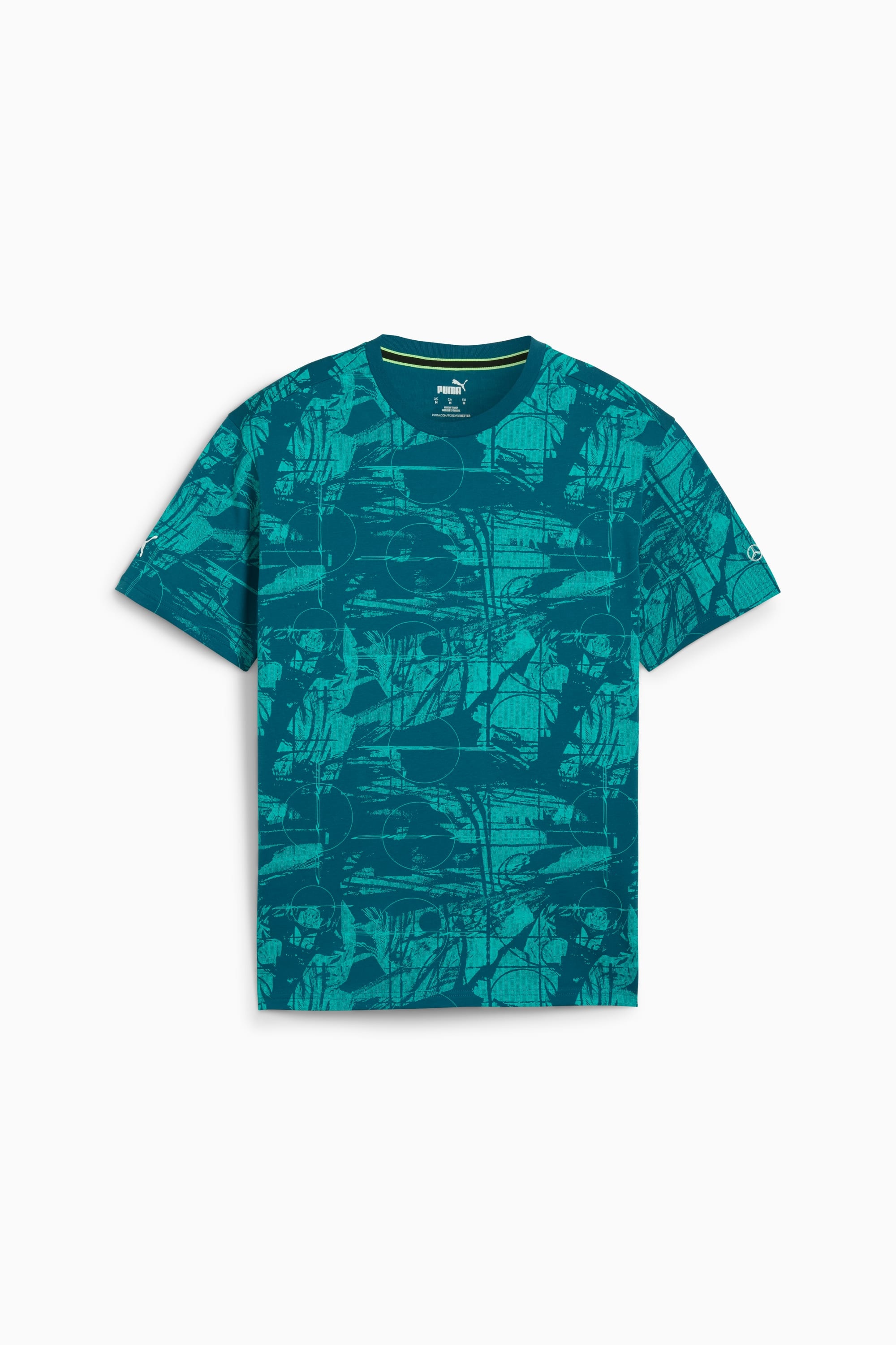 Mercedes-AMG Petronas F1® Motorsport Statement Men's AOP Tee - 1