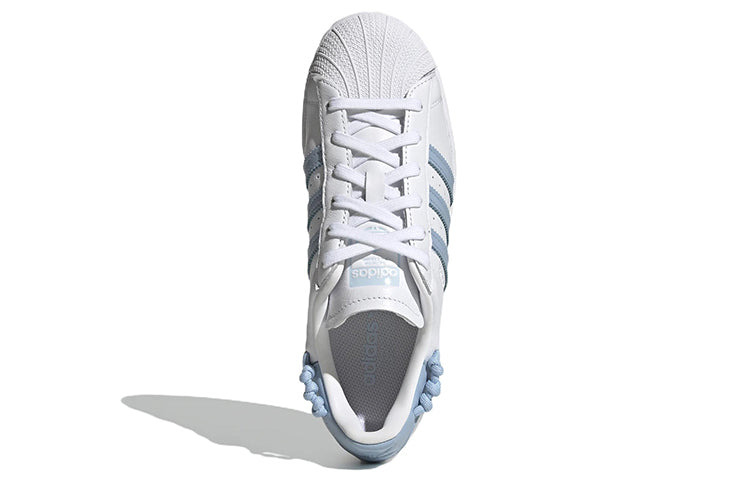 (WMNS) adidas Superstar 'Knotted Rope - White Clear Sky' GZ3445 - 5