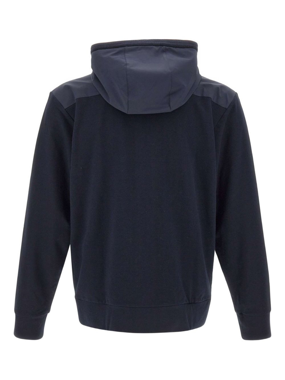 panelled zip-up hoodie - 2