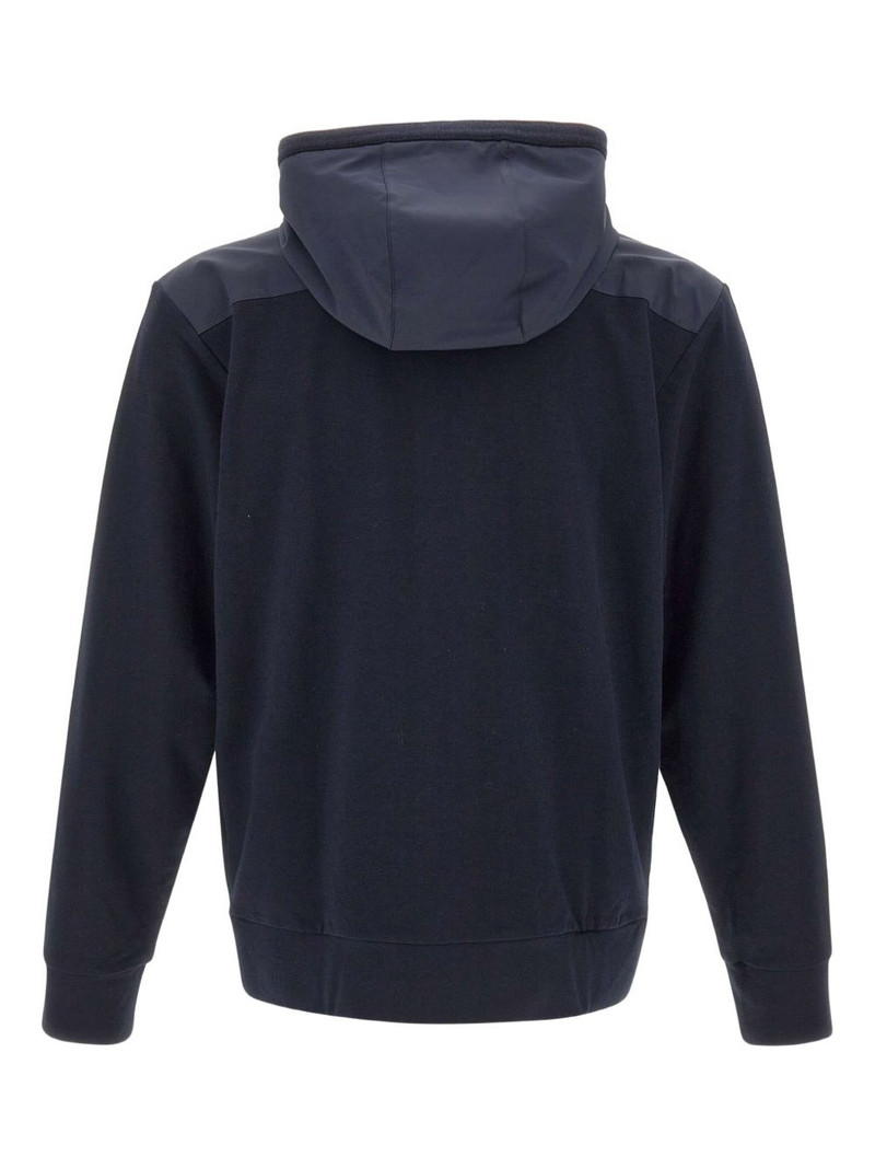 Paul & Shark panelled zip-up hoodie outlook