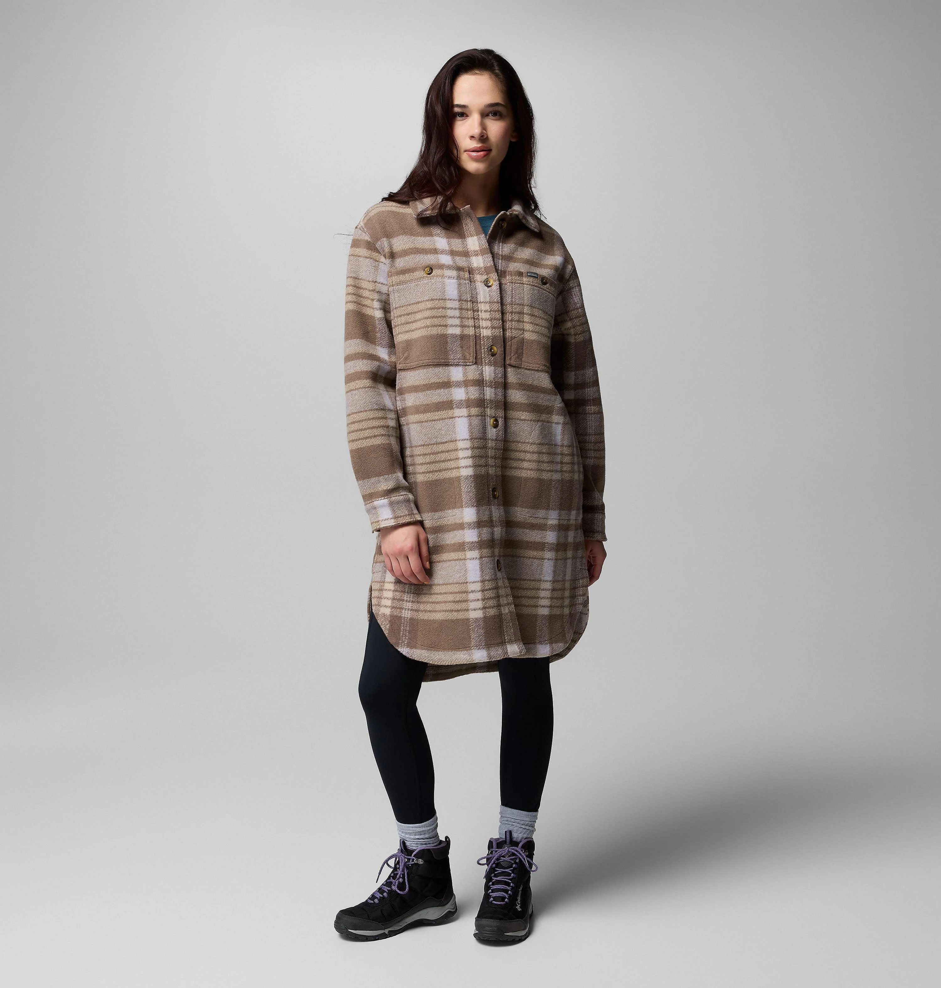 Women's Wildest Venture Long Fleece Coat - 1