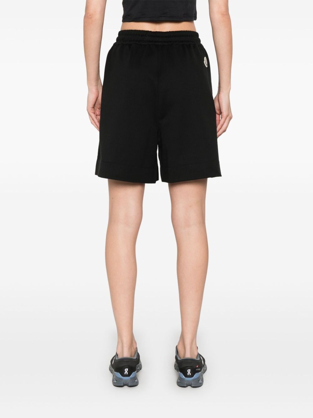 cotton track shorts - 4