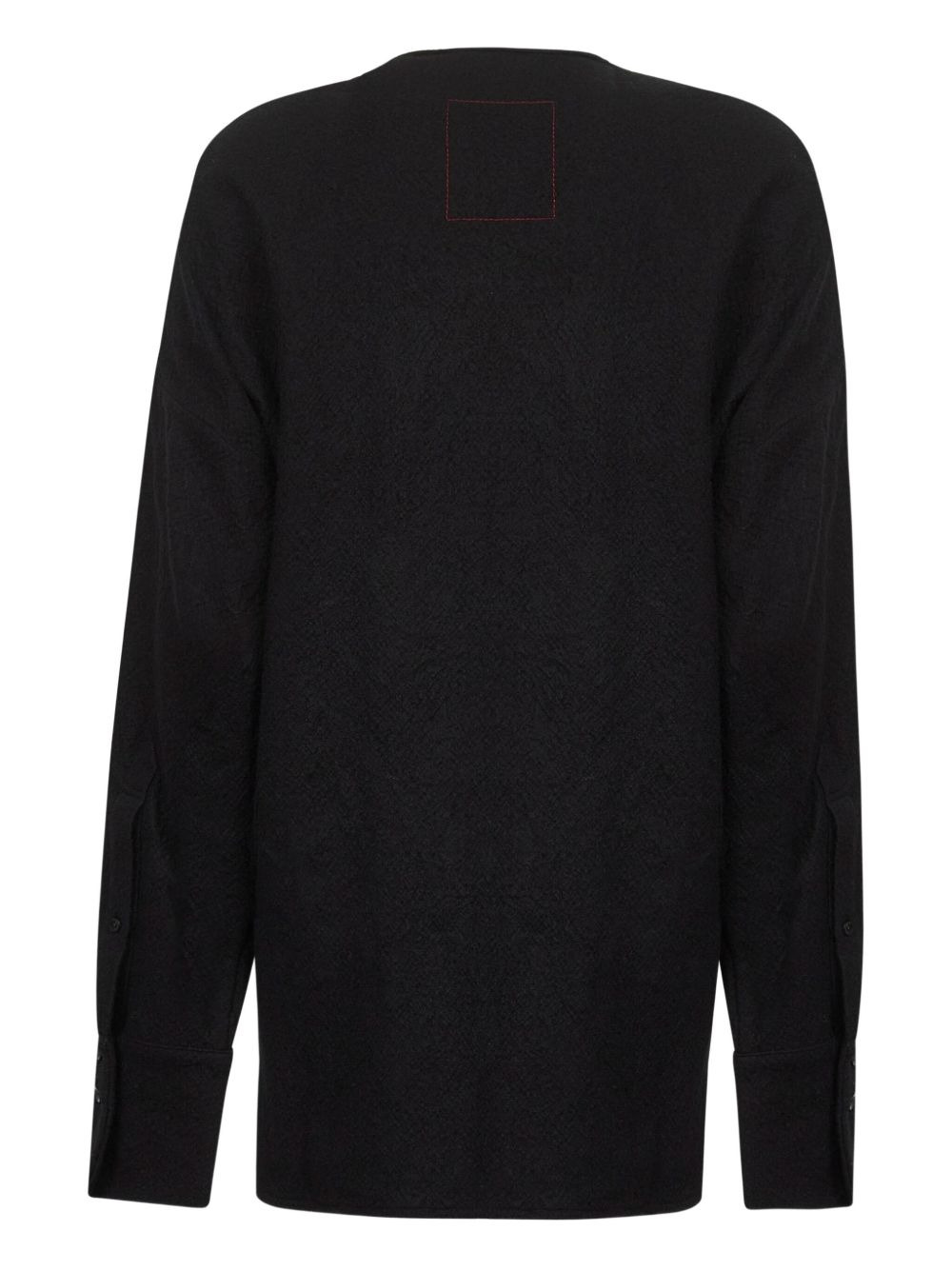 ruffle wool sweaters - 2