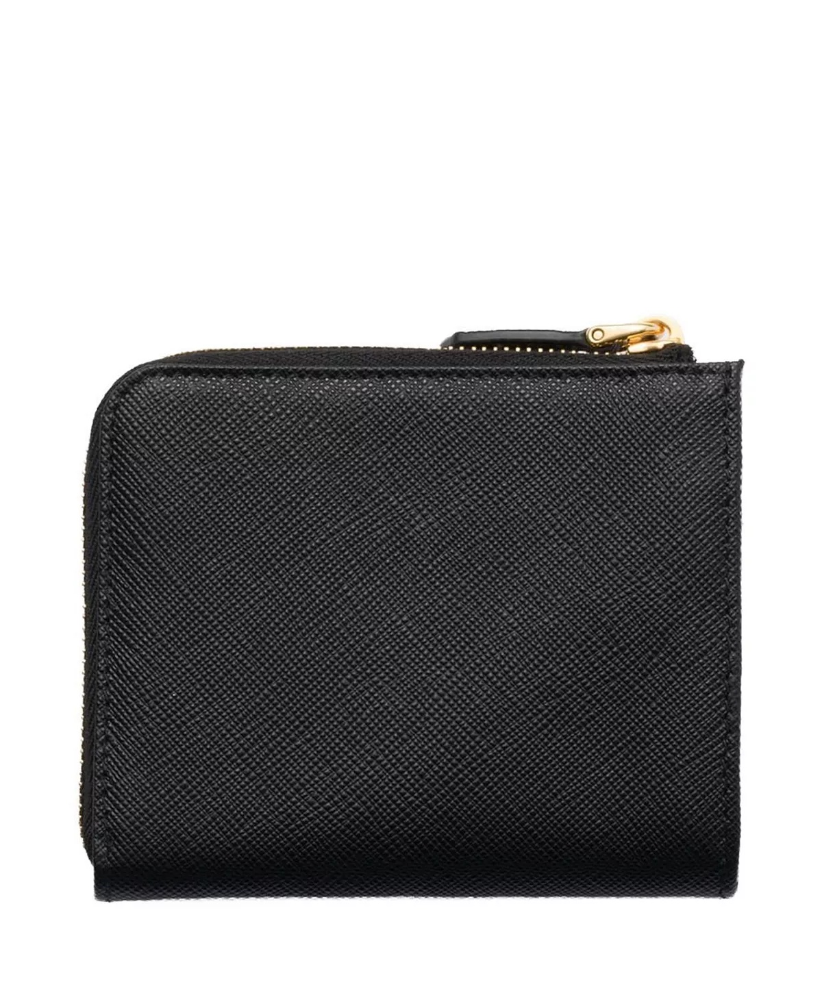 Small Saffiano Leather Zipper Wallet - 4