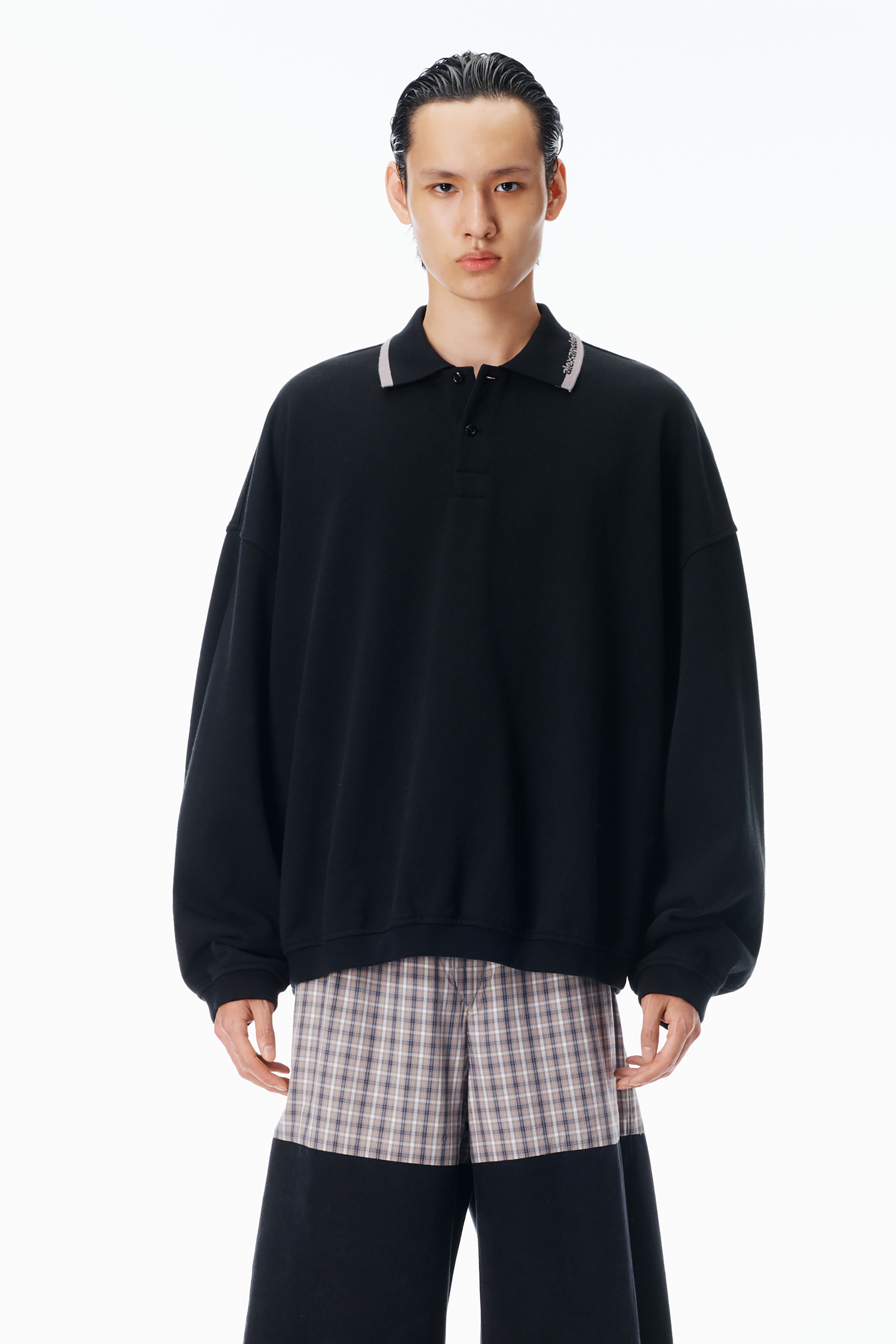 Long-Sleeve Polo Shirt - 2