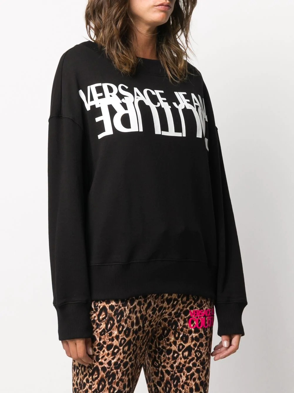 logo embroidered jumper - 3