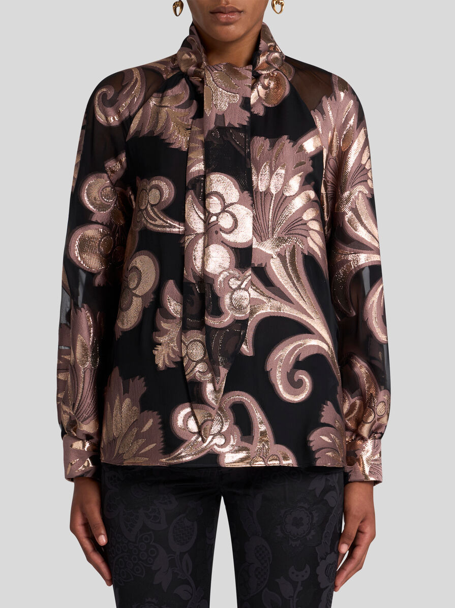 FIL COUPÉ JACQUARD TOP - 2