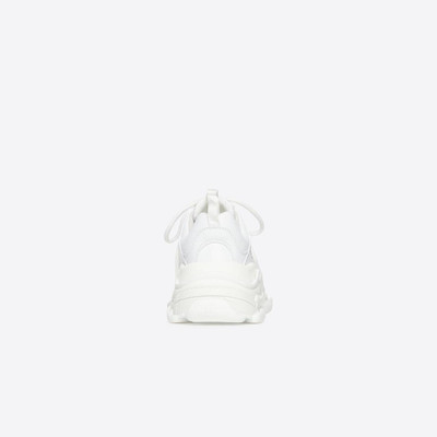 BALENCIAGA Men's Triple S Sneaker in White outlook