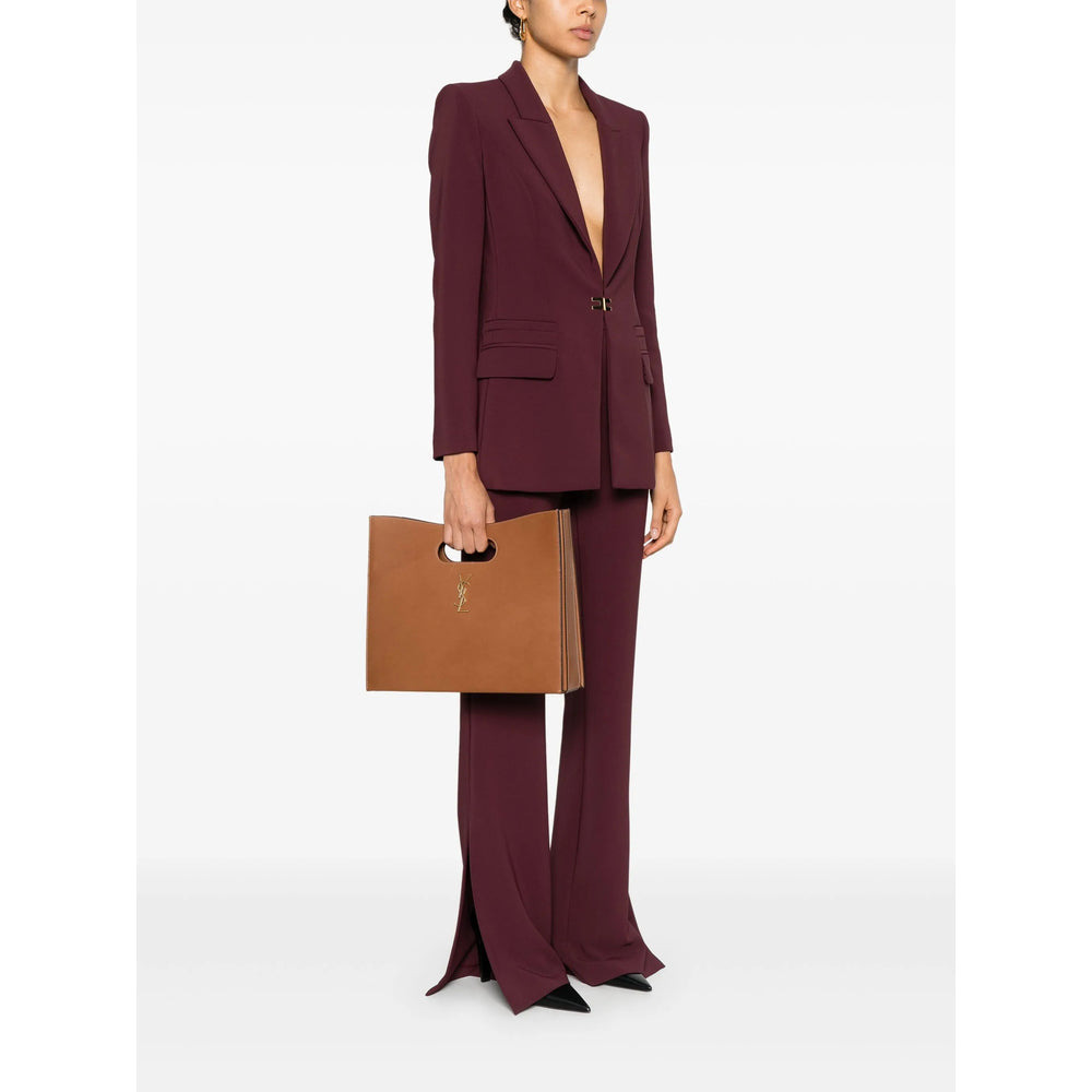 Saint Laurent Brown Tote Bags Women - 3