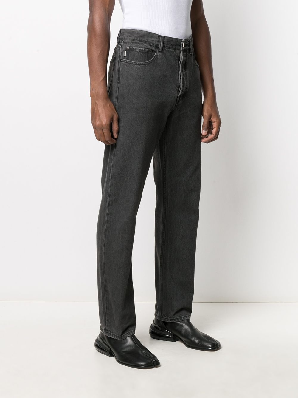 regular-fit straight-leg jeans - 4