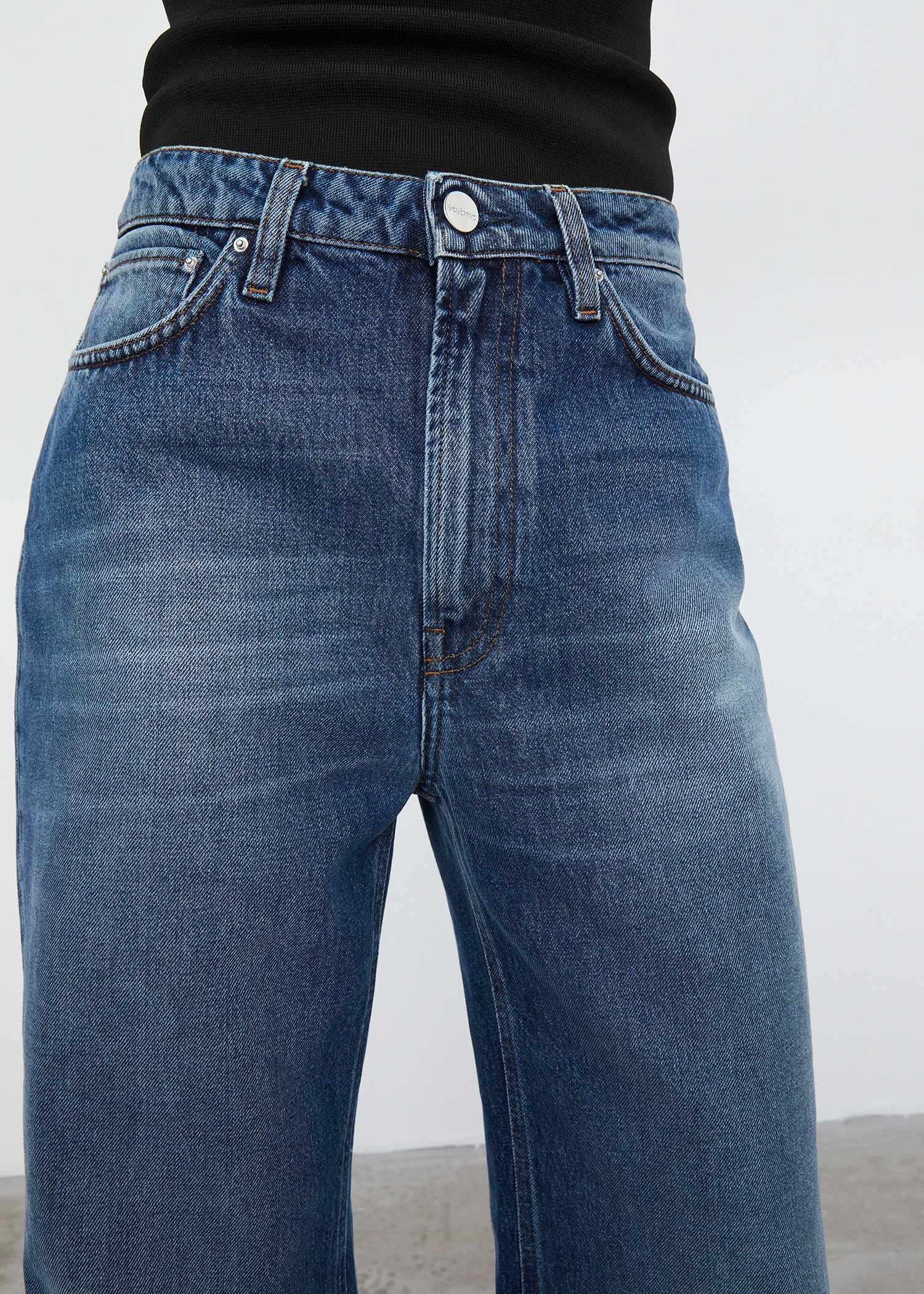 Boot leg denim mid blue - 6