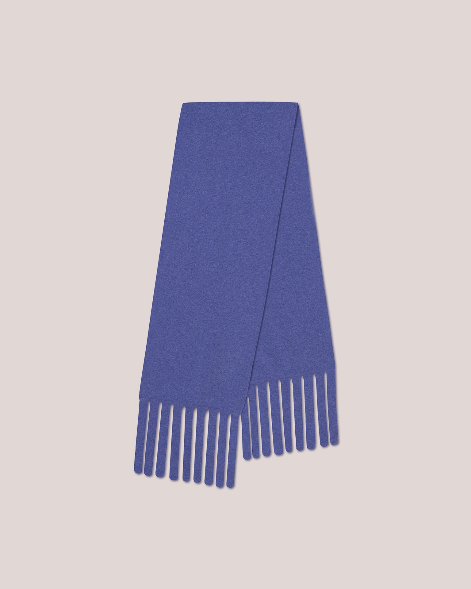 DIXON - Brushed alpaca scarf - Lilac/black - 1