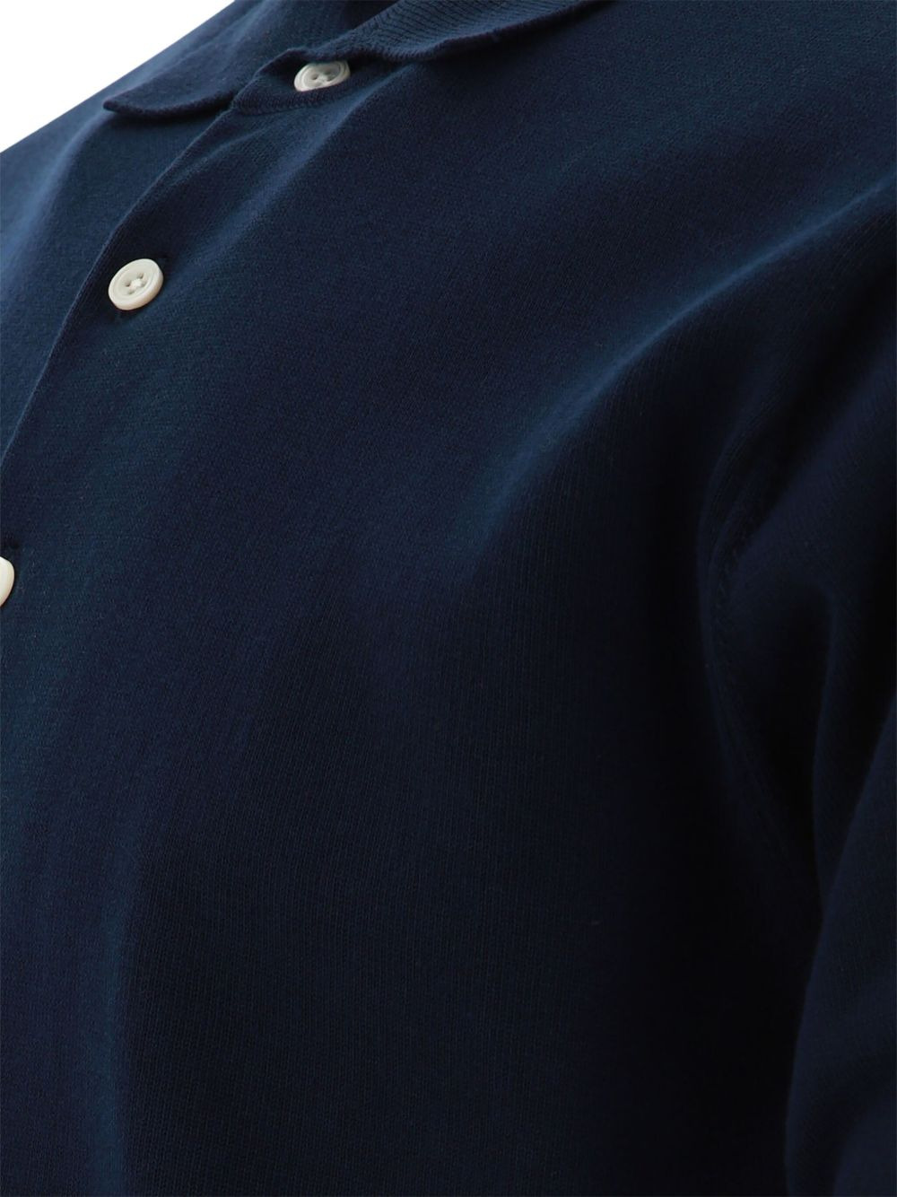 button-down cotton polo shirt - 5