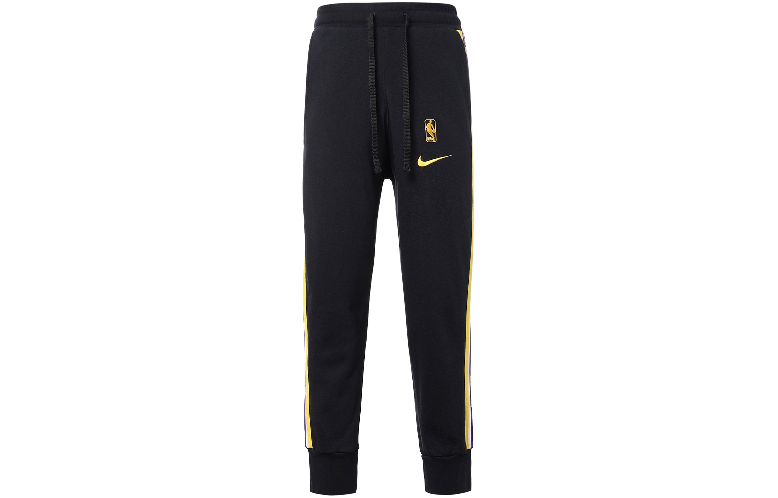 Nike NBA Los Angeles Lakers Basketball Small Sports Long Pants Black CJ7125-010 - 2