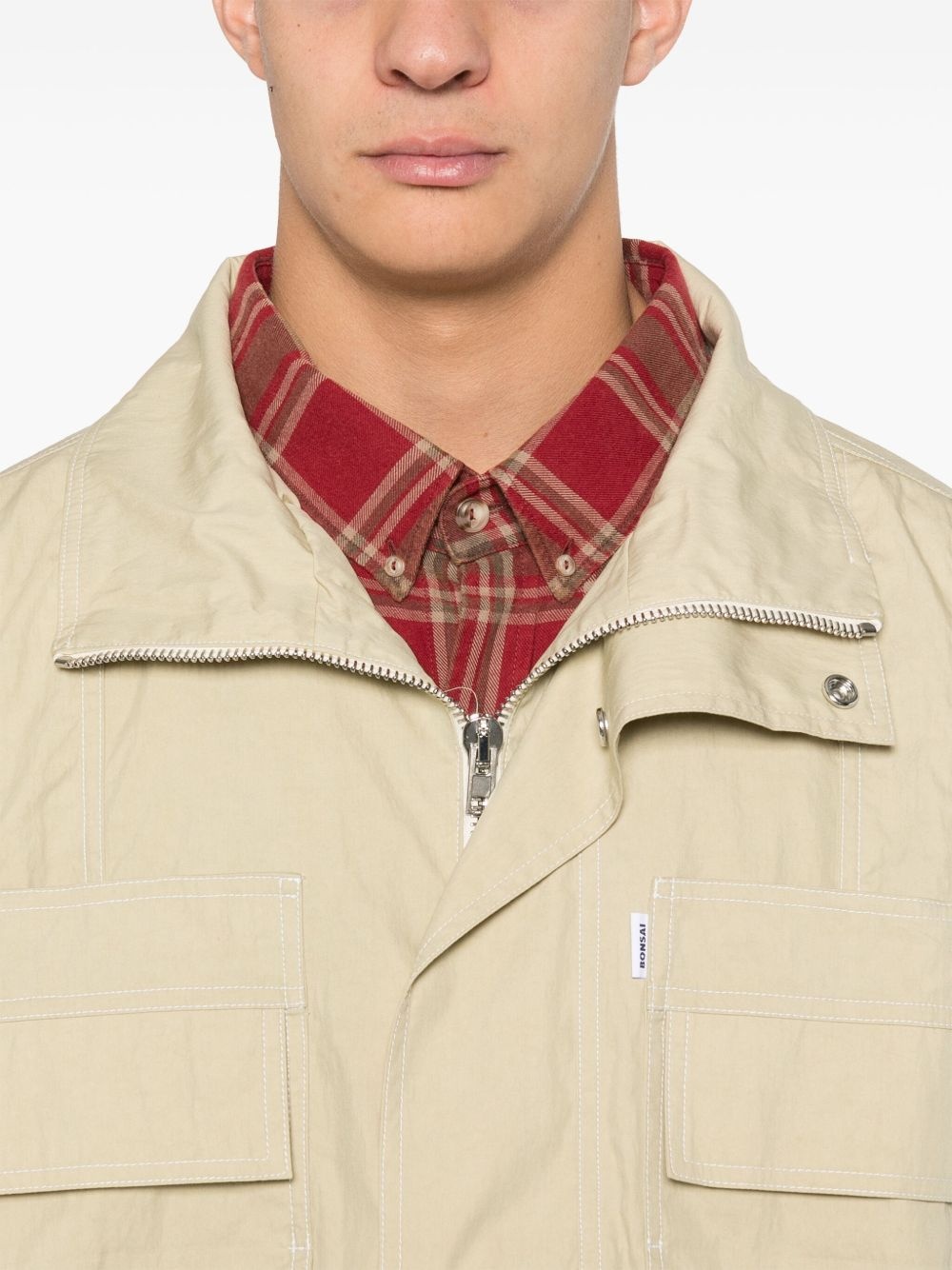 crinkled jacket - 5